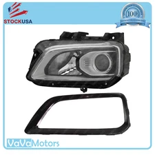 Fits 2018 2019 2020 2021 Hyundai Kona Halogen Headlight & Bezel Assembly Left
