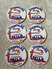Vintage Gingerich s Dairy Guernsey Milk Cap K...