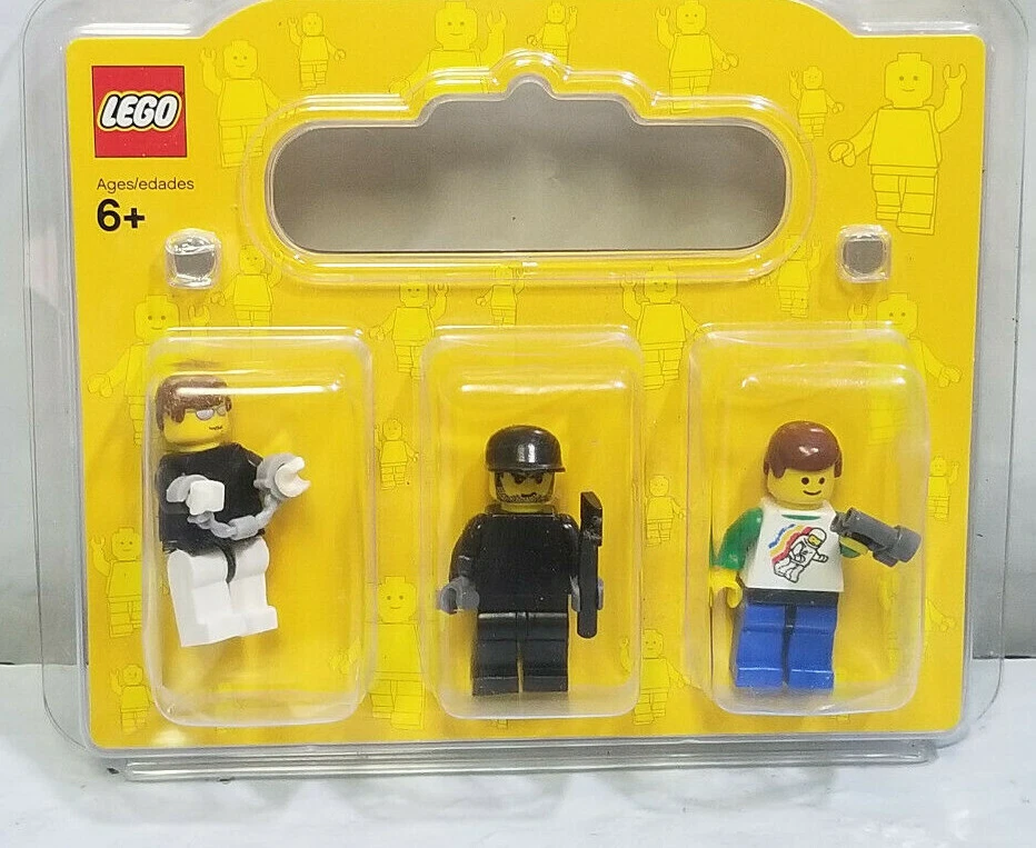 LEGO Minifigure 3 Pack 4570203 Mini Figure Legos Handcuffs Axe