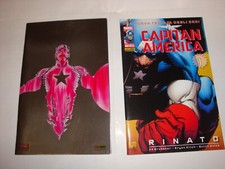 CAPITAN AMERICA 1 VARIANT +REGULAR REBORN Brubaker  no corno ragno hulk avengers