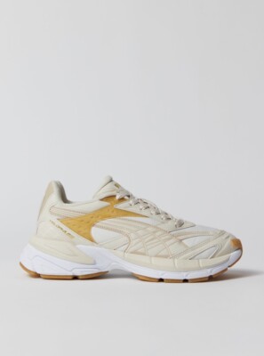 NEW UO /Free People Puma Velophasis Sneaker in Warm White & Gold ~ Women Sz 9