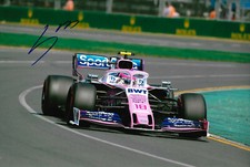 Lance Stroll "SportPesa Racing 2019" Autogramm signed 20x30 cm Bild