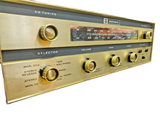 Bogen Rp-200 Am/fm Stereo Tube Receiver-amp-serviced-great Sound! 7189 Tubes!