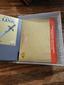 Nintendo NES Gold Cart Zelda 2 The Adventures of Link