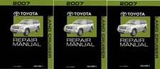 2007 Toyota Land Cruiser Shop Service Repair Manual Complete Set