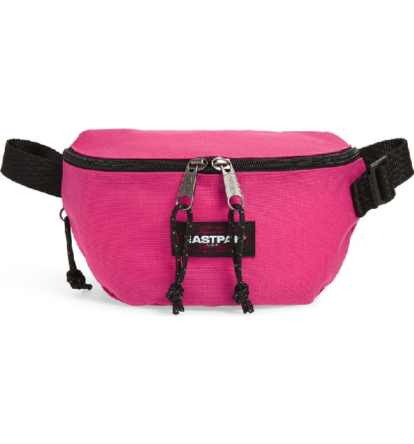 EASTPAK Springer Extra Pink Nylon Mini Fanny Waist Belt Chest Travel Bag Bum NEW