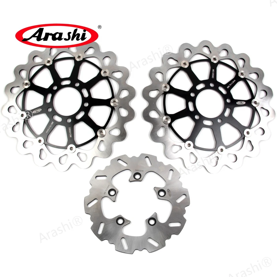 Front & Rear Brake Disc Rotor For Suzuki TL1000R 1998-2003 / TL1000S 1997-2001 - Image 2 of 4