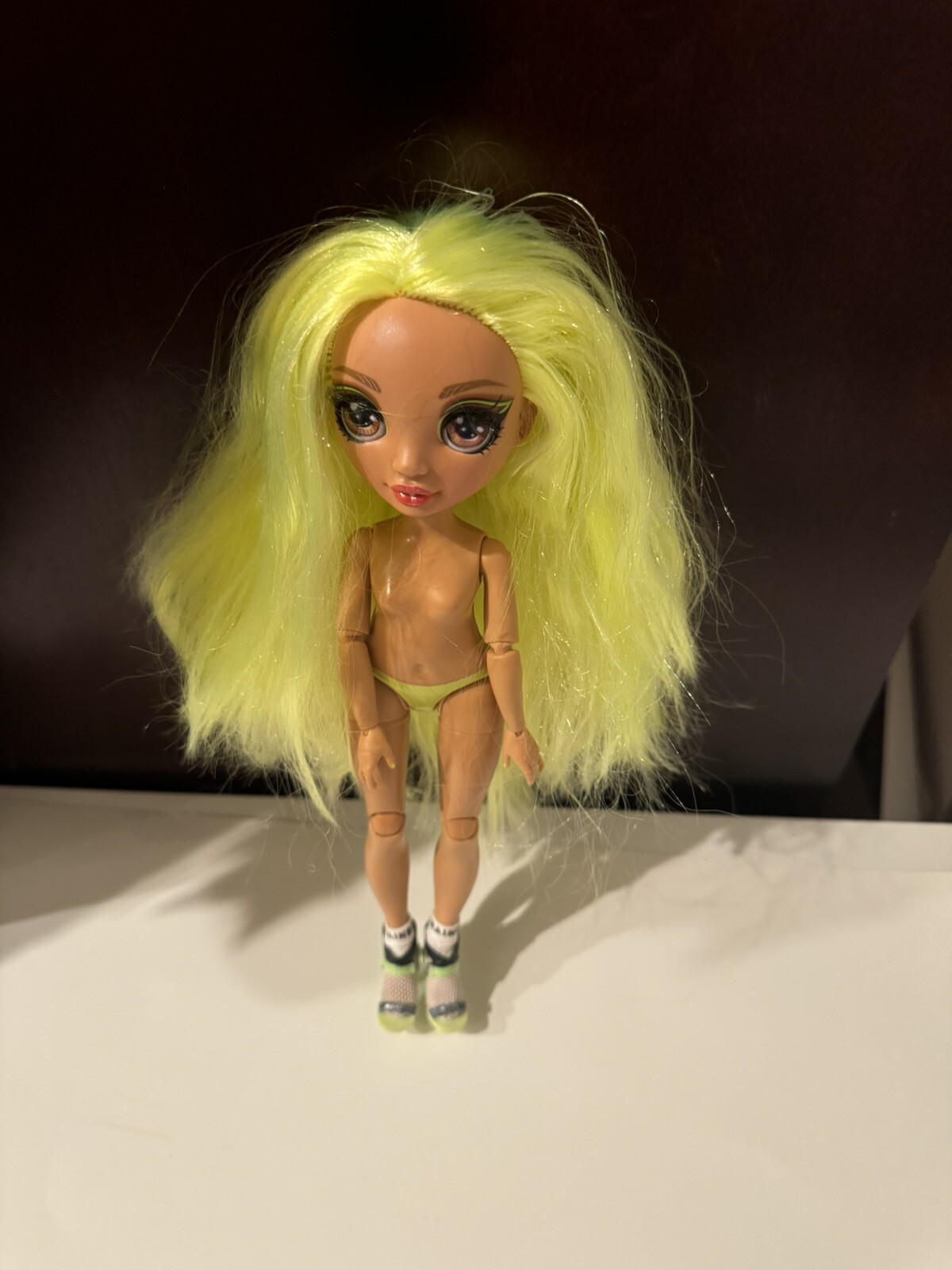 SAOLA Bambola moda articolata arcobaleno alto karma Nichols nuda solo con calzini e scarpe