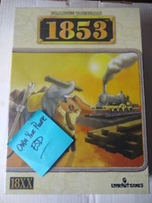 1853 - India Railroad Game Lookout & Mayfair 18XX by