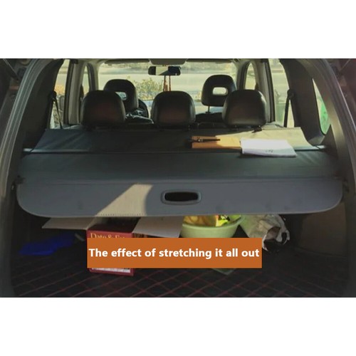 Cubierta protectora de privacidad para maletero trasero de carga para Nissan X-Trail Rogue T31 2009-13 - Imagen 3 de 7
