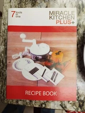 KITCHEN MIRACLE PLUS +  FOOD PROCESSOR CHOPPER SLICER DICER EGG SEPARATOR 