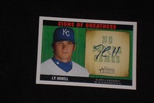 J.P. HOWELL 2005 BOWMAN HERITAGE CERTIFIED SIGNED AUTOGRAPHED CARD ROYALS
