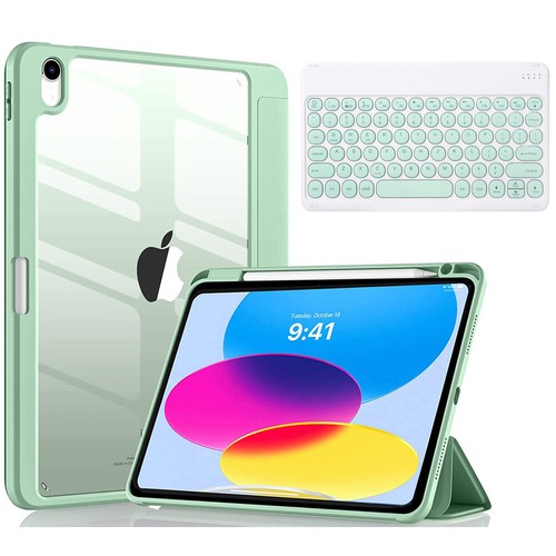 For iPad 10th Generation 10.9inch 2022 Smart Keyboard Tablet Case Cover+Mouse - Picture 31 of 75