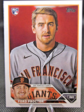 2023 TOPPS SERIES 2 #472 FORD PROCTOR SSP GOLDEN MIRROR VARIATION GIANTS ROOKIE