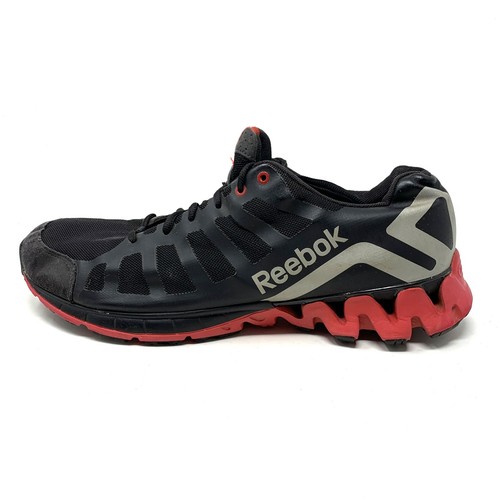 reebok zigtech red and black