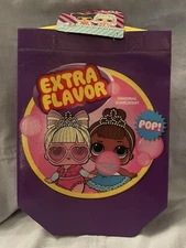 NEW L.O.L. Surprise 2 Pack Mini Reusable Halloween Bags w/ Handles Pink/Purple