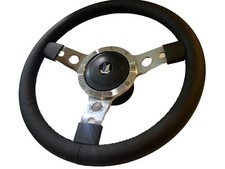 Volante Triumph Spitfire fino al 1976 qualità 13 pollici in pelle e boss