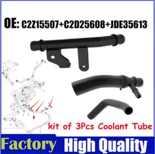 Set of 3 Water Hose By Pass For JAGUAR XF XJ XE RANGE F-PACE JDE35613 C2D25608