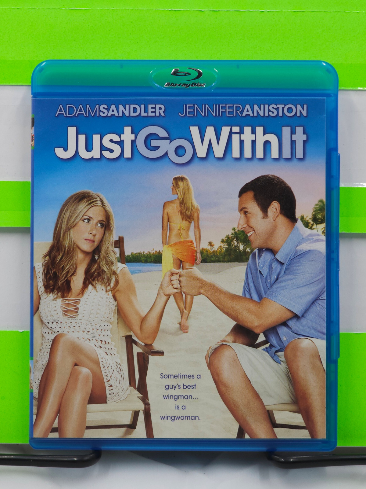 JUST GO WITH IT ADAM SANDLER JENNIFER ANISTON SINGLE DISC BLU RAY