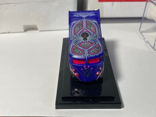Hot Wheels 2012 Liberty Promotions Halloween Black Widow Rebel VW Bus # 043/200 - Picture 5 of 17