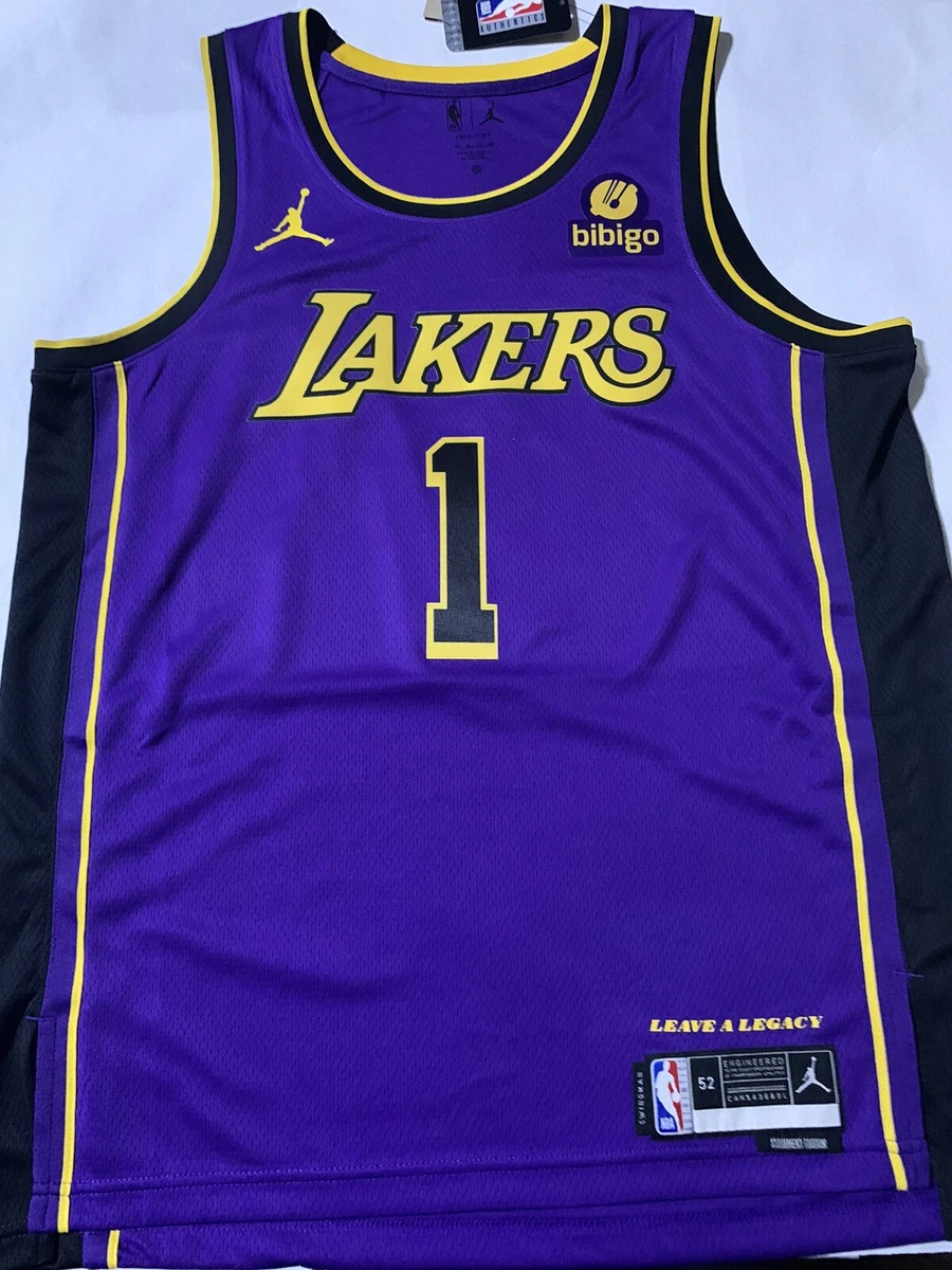 Lakers D Angelo Russell Statement Swingman Jersey W BIBGO Patch