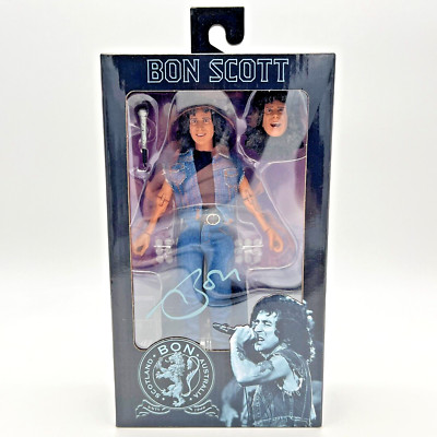 NECA AC/DC Highway to Hell BON SCOTT 8'' Clothed Action Figure   NEW