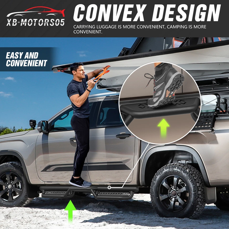 For 1999-2006  GMC Sierra 1500 & Chevy Silverado Running Boards Side Steps  - Image 4 of 4