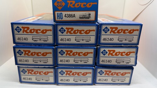 Roco H0 Selbstentladewagen DB Set 9x (8x 46240 + 1x 4386A) OVP | Zustand: Neu