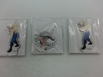 TAKA102 88 Acryl Ständer Schlüsselanhänger 3 Stück Set Sammlerstück Display