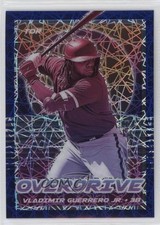 2021 Panini Chronicles Overdrive Blue Velocity Prizm Vladimir Guerrero Jr 03j5
