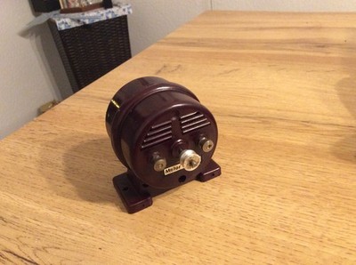 1960s Wilesco Dynamo Generator Bakelite Stromerzeuger