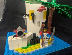 Lego 6265 Pirates I Sabre Island Complete Set Vintage Manual Minifigures