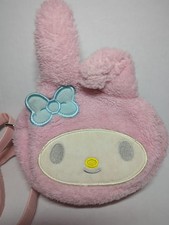 Bolso Bandolera Loungefly Sanrio My Melody Rosa Felpa Personaje Kawaii Cartera