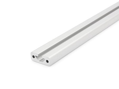 Aluminiumprofil 40x16S I-Typ Nut 8 schwer silber Alu Profil Zuschnitt 2-3m