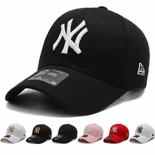 New York NY Yankees Baseball Hat Unisex Adults Sport Snapback Cotton Cap