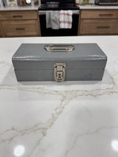Vintage Buddy Products Made In The Usa Grey Cash Box