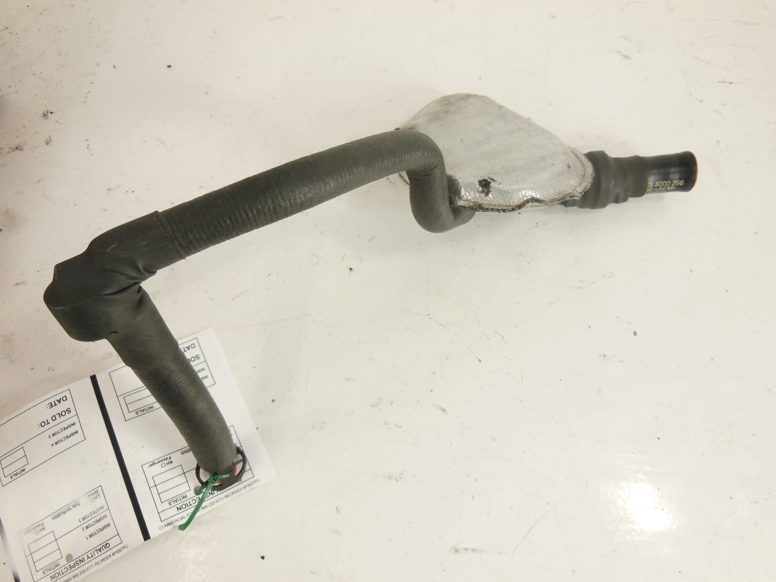 2006 Bentley Continental Oil Separator Breather Tube Hose Right RH 6.0L OEM 53K