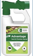 Elanco Advantage Yard Premise Spray Kills Fleas Ticks More 32 oz.