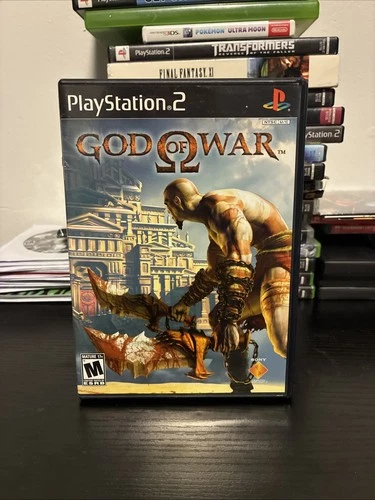 God of War (Sony PlayStation 2, 2005) PS2 CIB Complete w/ Manual- Black Label