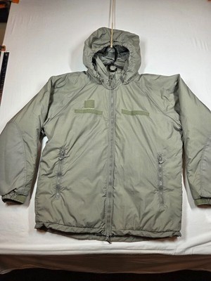USGI Gen III Level 7 ECWCS Extreme Cold Weather PrimaLoft Parka Jacket M Reg Gra