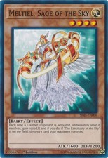 Meltiel, Sage of the Sky - SR05-EN006 - Common - 1st Edition - Damaged