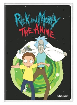 Rick and Morty: The Anime (2024, Cartoon Network, DVD) W/ Slipcover See