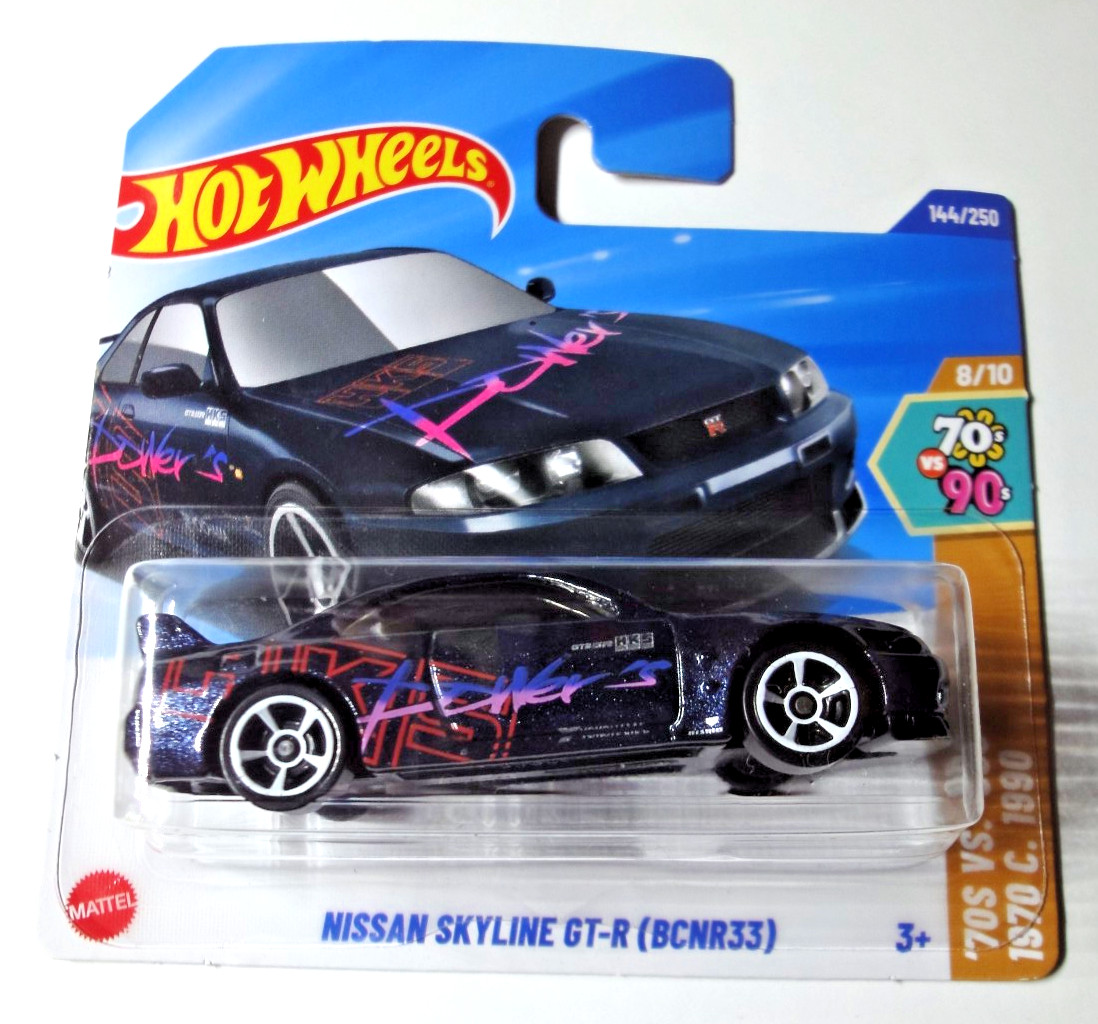 Hot Wheels - Nissan Skyline GT-R - BCNR33 - HW: '70S Vs. '90S 2025 - HYY04