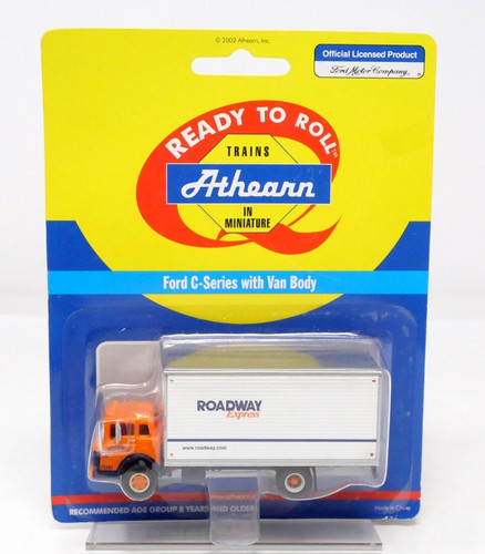 Camión de carga Ford-C HO 1/87 ATHEARN #2752 ROADWAY EXPRESS NUEVO FUERA DE STOCK | Condition: New