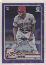 2020 Bowman Chrome Purple Refractor 156/250 Aristides Aquino #79 7qg