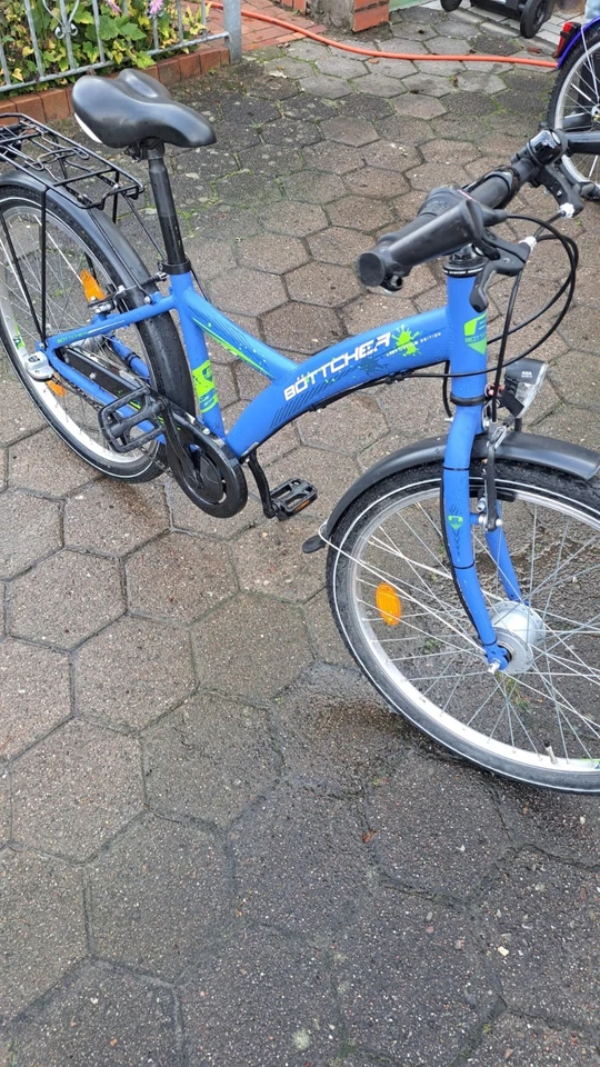 Böttcher Fahrrad 24 3 Gang Shimano Naxus RT Schaltwerk Top Zustand