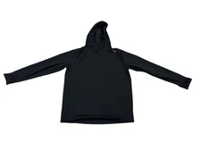 UNRL Hoodie Men’s Medium Black Pullover Black Performance Stretch Gym