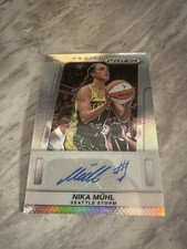 2025 Panini Prizm WNBA - Throwback Signatures Nika Muhl #TB-NM (AU)