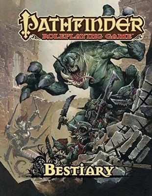 Pathfinder Roleplaying Game: Bestiary - Hardcover, by Bulmahn Jason - Very Good