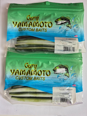 Two Packs  5 inch Yamamoto Senko Lure - 9-10-901 - 10 pk each
